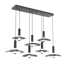 Hammerton PLB0099-07-MB-00-C01-L3-WI - Cumulus Linear 7pc Multi-Pendant