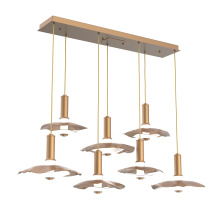 Hammerton PLB0099-07-NB-00-C01-L3-WI - Cumulus Linear 7pc Multi-Pendant