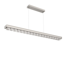 Hammerton PLB0100-60-BS-TP-CA1-L3-000 - Tessera 60-Inch Linear Chandelier