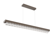 Hammerton PLB0100-60-FB-TO-CA1-L1-000 - Tessera 60-Inch Linear Chandelier