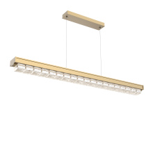 Hammerton PLB0100-60-GB-TW-CA1-L3-000 - Tessera 60-Inch Linear Chandelier