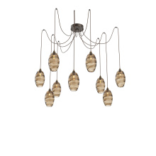 Hammerton SCB0035-09-FB-OB-C01-E2 - Ellisse Round 9pc Swag Multi-Pendant