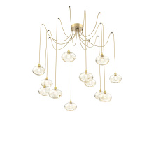 Hammerton SCB0036-12-GB-OA-C01-E2 - Coppa Round 12pc Swag Multi-Pendant