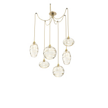Hammerton SCB0048-06-GB-OA-C01-E2 - Misto Round 6pc Swag Multi-Pendant