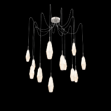 Hammerton SCB0049-12-BS-RA-C01-L3 - Aalto Round 12pc Swag Multi-Pendant