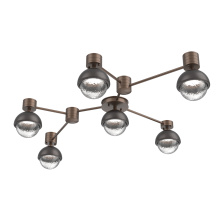 Hammerton SMB0093-HL-BB-C-L1-GP - Cabochon Flush Mount Wall Sconce Burnished Bronze