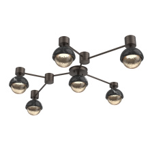Hammerton SMB0093-HL-FB-A-L1-BM - Cabochon Flush Mount Wall Sconce Flat Bronze