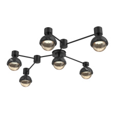 Hammerton SMB0093-HL-MB-A-L1-BM - Cabochon Flush Mount Wall Sconce Matte Black