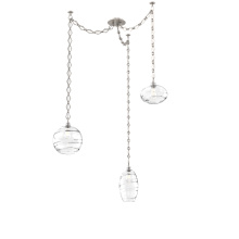 Hammerton SNB0048-03-BS-OC-CH1-E2 - Misto Multi Light Pendant Multi Port Canopy Beige Silver