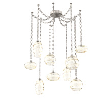 Hammerton SNB0048-09-BS-OA-CH2-E2 - Misto Multi Light Pendant Multi Port Canopy Beige Silver
