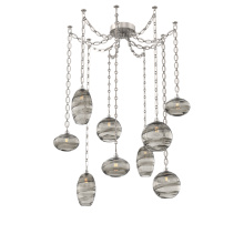 Hammerton SNB0048-09-BS-OS-CH2-E2 - Misto Multi Light Pendant Multi Port Canopy Beige Silver