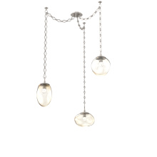 Hammerton SNB0069-03-BS-FA-CH1-L3 - Cosmos LED Multi Light Pendant Beige Silver