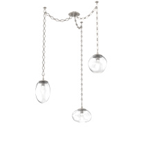 Hammerton SNB0069-03-BS-GC-CH1-L3 - Cosmos LED Multi Light Pendant Beige Silver