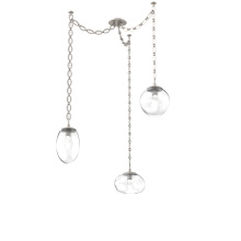 Hammerton SNB0069-03-BS-GC-CH2-L3 - Cosmos LED Multi Light Pendant Beige Silver