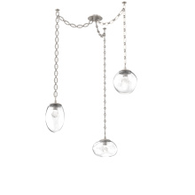 Hammerton SNB0069-03-BS-ZC-CH2-L1 - Cosmos LED Multi Light Pendant Beige Silver