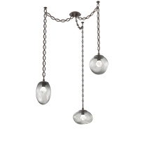 Hammerton SNB0069-03-FB-ZS-CH2-L3 - Cosmos LED Multi Light Pendant Flat Bronze