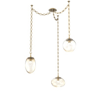 Hammerton SNB0069-03-GB-FA-CH1-L1 - Cosmos LED Multi Light Pendant Gilded Brass