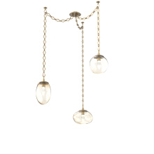 Hammerton SNB0069-03-GB-GA-CH1-L1 - Cosmos LED Multi Light Pendant Gilded Brass