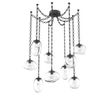 Hammerton SNB0069-09-MB-ZC-CH1-L3 - Cosmos LED Multi Light Pendant Matte Black