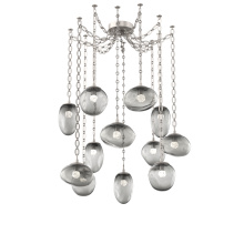 Hammerton SNB0069-12-BS-FS-CH2-L1 - Cosmos LED Multi Light Pendant Beige Silver