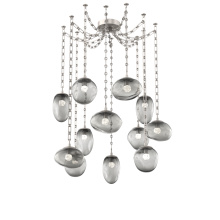 Hammerton SNB0069-12-BS-FS-CH3-L1 - Cosmos LED Multi Light Pendant Beige Silver