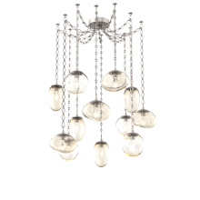 Hammerton SNB0069-12-BS-GA-CH1-L1 - Cosmos LED Multi Light Pendant Beige Silver