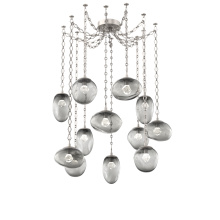 Hammerton SNB0069-12-BS-ZS-CH1-L1 - Cosmos LED Multi Light Pendant Beige Silver