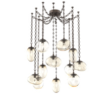 Hammerton SNB0069-12-FB-GA-CH1-L3 - Cosmos LED Multi Light Pendant Flat Bronze