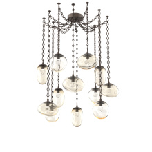 Hammerton SNB0069-12-FB-ZA-CH1-L3 - Cosmos LED Multi Light Pendant Flat Bronze