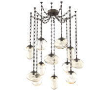 Hammerton SNB0069-12-FB-ZA-CH3-L1 - Cosmos LED Multi Light Pendant Flat Bronze