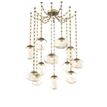 Hammerton SNB0069-12-GB-FA-CH3-L1 - Cosmos LED Multi Light Pendant Gilded Brass
