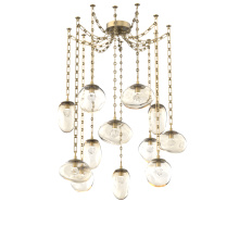 Hammerton SNB0069-12-GB-ZA-CH3-L3 - Cosmos LED Multi Light Pendant Gilded Brass