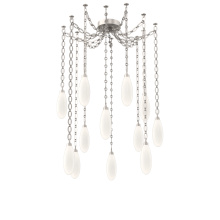 Hammerton SNB0071-12-BS-WL-CH2-L3 - Fiori Multi Light Pendant Beige Silver