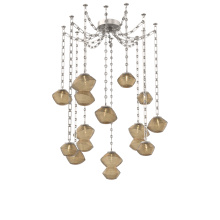 Hammerton SNB0089-12-BS-B-CH3-L3 - Mesa Multi Light Pendant Beige Silver