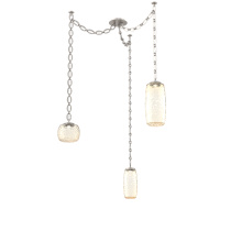 Hammerton SNB0091-03-BS-A-CH2-L3 - Vessel Multi Light Pendant Beige Silver
