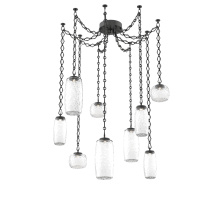Hammerton SNB0091-09-MB-C-CH1-L3 - Vessel Multi Light Pendant Matte Black