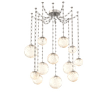 Hammerton SNB0092-12-BS-A-CH3-L1 - Gaia Multi Light Pendant Beige Silver