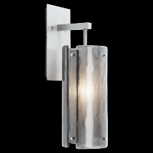 Hammerton IDB0044-18-MB-SG-E2 - Textured Glass Sconce - 18-Inch