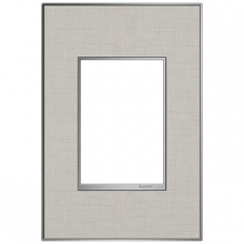 Legrand AWM1G3TL4 - adorne True Linen One-Gang-Plus Screwless Wall Plate
