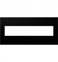 Legrand AWP5GNK1 - adorne Black Ink Five-Gang Screwless Wall