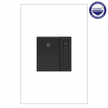 Legrand ADPD4FBL3P2G4 - adorne 0-10V Paddle Dimmer, Graphite, with Microban