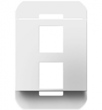 Legrand AC2PFW1 - adorne 2-Port Frame, White