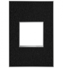 Legrand AWM1G2BLS4 - adorne Black Stainless One-Gang Screwless Wall Plate