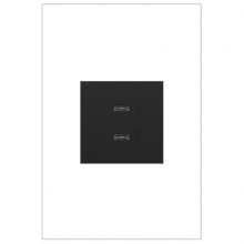 Legrand ARUSB30PDG4 - adorne Ultra-Fast Plus Power Delivery USB Type-C/C Outlet Module, Graphite