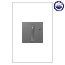 Legrand ADWR703TUM4 - adorne Whisper Tru-Universal Dimmer, Magnesium, with Microban