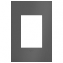 Legrand AWC1G3BBN4 - adorne Brushed Black Nickel One-Gang-Plus Wall Plate