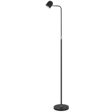 CAL Lighting BO-5106FL - Stratus LED 9W dimmable metal adjustable floor lamp. 720 lumen, 3000K