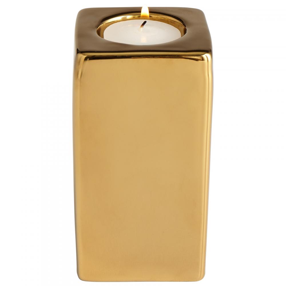 Etta Candleholder | Gold-MD