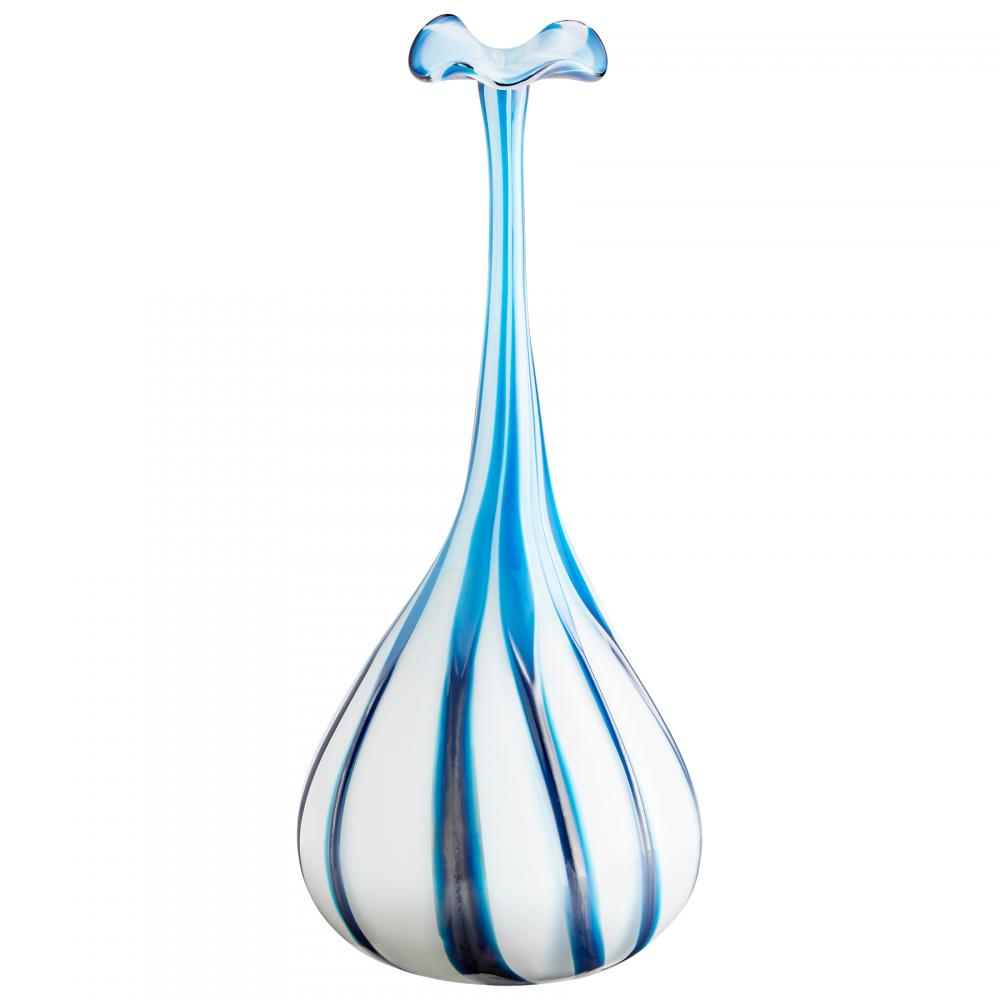 Dulcet Vase Blue And White - Large