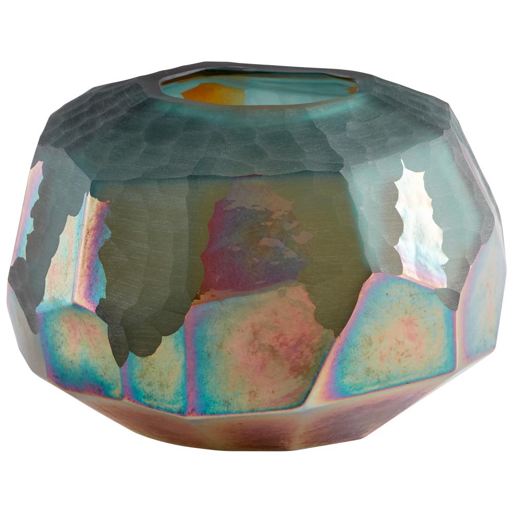 Roca Verde Vase Green And Gold
